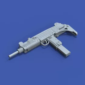 Royal Model - Uzi submachine gun-1 pcs. 3D printed