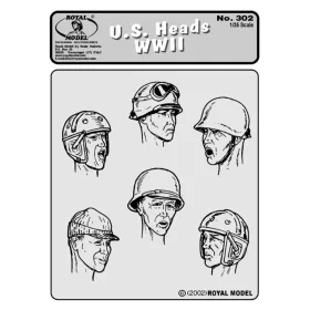 Royal Model - U.S. Heads WWII