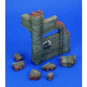 Royal Model - Corner ruin German building