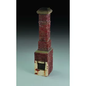 Royal Model - Russian house fireplace   chimney