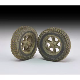 Royal Model - Sd. Kfz. 7 weighted wheels