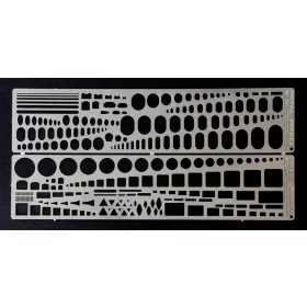 Royal Model - Templates set stencils (all scales)