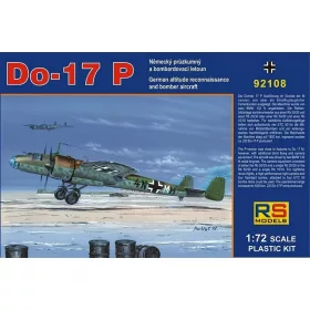   RS Models - Plastikov  model letadla 1/72 Dornier 17 P  4 decal v. for Luftwaffe