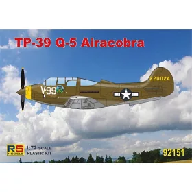   RS Models - Plastikov  model letadla 1/72 TP-39Q Airacobra 3 decal v. for USA  USSR
