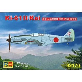   RS Models - Plastikov  model letadla 1/72 Ki-61 II Kai prototype 3 decal v. for Japan