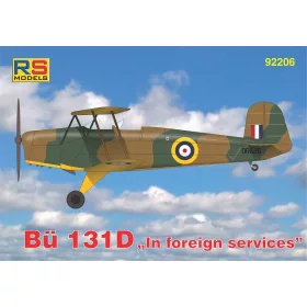   RS Models - Plastikov  model letadla 1/72 B cker B -131 D 5. decal v. for RAF  Japan  Poland  Yugoslavia