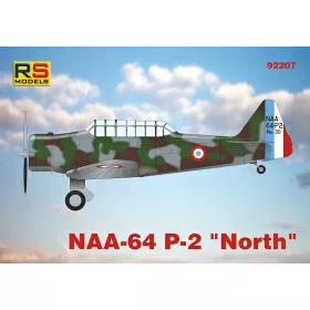   RS Models - Plastikov  model letadla 1/72 NAA-64 P-2  North  5 decal v. for France  Luftwaffe