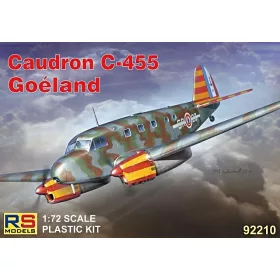   RS Models - Plastikov  model letadla 1/72 Caudron C-445 Goeland 4 decal v. for France