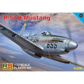   RS Models - Plastikov  model letadla 1/72 P-51H Mustang 4 decal v. for USA  GB