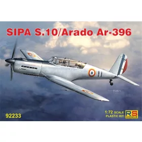   RS Models - Plastikov  model letadla 1/72 SIPA S.10/Arado Ar 396 4 decal v. for France  Luftwaffe