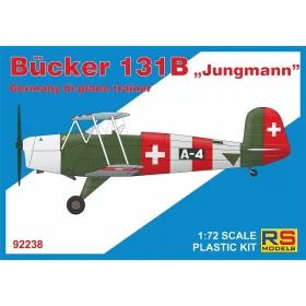   RS Models - Plastikov  model letadla 1/72 B cker B -131 B 5 decal v. for Switz  Bulgaria  Luftw.  Spain  Finland