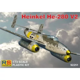   RS Models - Plastikov  model letadla 1/72 Heinkel He-280 Juma 004  4 decal v. for Luftwaffe