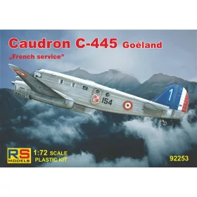   RS Models - Plastikov  model letadla 1/72 Caudron C-445 France 4 decal v. for France