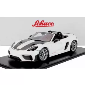   Schuco - PORSCHE 718 (982) SPIDER RS CABRIOLET OPEN 2023 WHITE BLACK