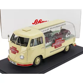   Schuco - VOLKSWAGEN T1a PICK-UP BAUSPAR-KASSE SCHWABISCH HALL 1962 CREAM