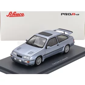 Schuco - FORD ENGLAND SIERRA COSWORTH 1986 BLUE GREY MET