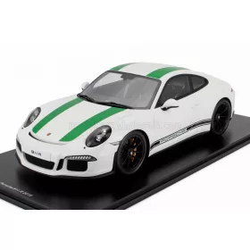 Schuco - PORSCHE 911 991 R COUPE 2016 WHITE GREEN