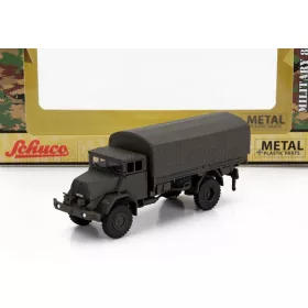   Schuco - MAN 630 TRUCK TELONATO GERMAN ARMY 2-ASSI 1958 MILITARY GREEN