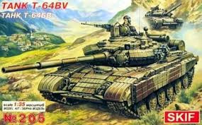 Skif - T 64 BV Soviet Main Battle Tank
