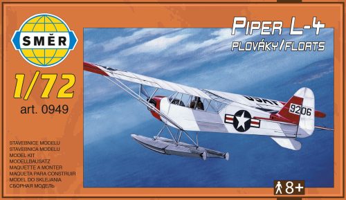 Smer - Piper L-4  floats