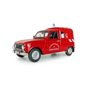 Solido - Renault 4LF4 Pompier Red 1976