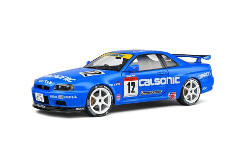 Solido - Nissan Gt-R (R34) Streetfighter Calsonic Tribute Blue 2000 Solido