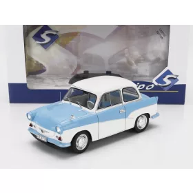 Solido - TRABANT P50 LIMOUSINE 1958 WHITE LIGHT BLUE