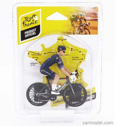 Solido - Figures Ciclista - Cyclist - Team Groupama-Fdj - Tour De France 2023 Blue