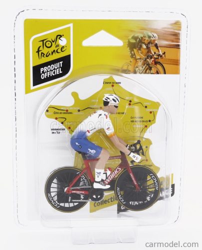 Solido - Figures Ciclista - Cyclist - Team Total-Energies - Tour De France 2023 White Yellow Blue