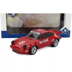   Solido - PORSCHE 911 RS 3.0 COUPE N 6 IROC DAYTONA 1974 ANTHONY JOSEPH FOYT RED