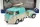 Solido - VOLKSWAGEN T1 VAN KOOL COMBI WITH TRAILER 1950 LIGHT BLUE WHITE