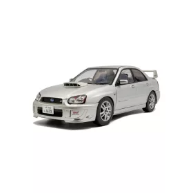 Solido - Subaru IMPREZA WRX ST, Premium Silver Effect, 2003
