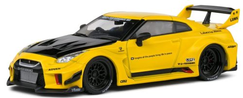 Solido - 1:43 NISSAN GTR35 LBWK SILHOUETTE YELLOW 2019 - SOLIDO