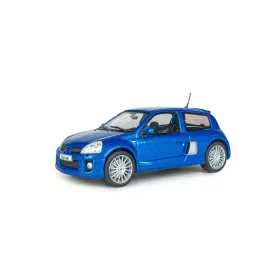 Solido - Renault Clio V6 Ph.2 Bleu Iliade 2003 -