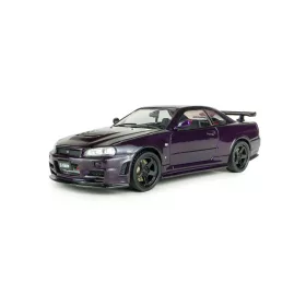   Solido - Nissan Skyline GT-R (BNR34) with NISMO Parts Midnight Purple 2005 -