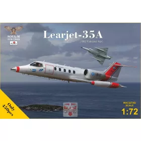 Sova-M - 1/72 Learjet 36A(Falkland war 1982) repülő makett
