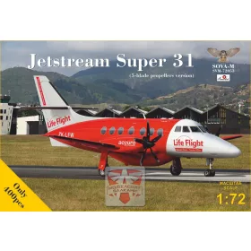   Sova-M - 1/72 Jestream Super 31 (5-/4- blade prop.) repülő makett