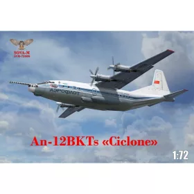   Sova-M - An-12 BKTs "Cyclone" research airplane repülő makett