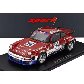   Spark - PORSCHE 911 934 3.3L TURBO TEAM EQUIPE ALMERAS FRERES N 94 24h LE MANS 1980 JACQUES ALMERAS - JEAN MARIE ALMERAS - MARIANNE HOEPFNER RED WHITE BLUE