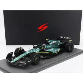   Spark - ASTON MARTIN F1  AMR23 TEAM ARAMCO COGNIZANT N 14 2nd MONACO GP 2023 FERNANDO ALONSO GREEN