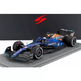   Spark - WILLIAMS F1  FW45 TEAM WILLIAMS RACING GULF N 23 LAS VEGAS USA GP 2023 ALEXANDER ALBON BLUE BLACK GOLD