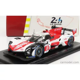   Spark-Model - Toyota Gr010 3.5L Turbo Hybrid V6 Team Toyota Gazoo Racing N 8 Winner 24H Le Mans 2022 S.Buemi - B.Hartley - R.Hirakawa White Red Grey