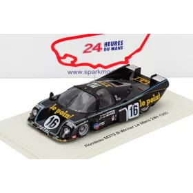   Spark - RONDEAU M397B 3.0L V8 TEAM JEAN RONDEAU N 16 WINNER 24h LE MANS 1980 JEAN RONDEAU -  JEAN PIERRE JAUSSAUD BLACK