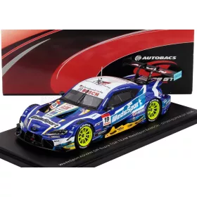   Spark - TOYOTA SUPRA GR TEAM WEDSSPORT BANDOH N 19 GT500 CLASS SUPER GT 2025 YUJI KUNIMOTO - SENA SAKAGUCHI BLUE WHITE