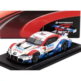   Spark - TOYOTA SUPRA GR TEAM DENSO KOBELCO SARD N 39 GT500 CLASS SUPER GT 2025 YUHI SEKIGUCHI - SASHA FENESTRAZ WHITE RED BLUE