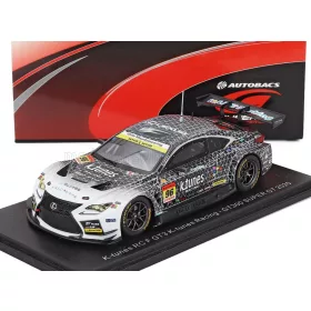   Spark - LEXUS RC F GT3 TEAM K-TUNES RACING N 96 GT300 CLASS SUPER GT 2025 MORIO NITTA - SHINICHI TAKAGI BLACK WHITE