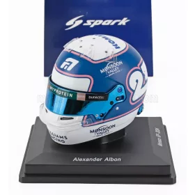   Spark - BELL HELMET F1  CASCO HELMET ALEXANDER ALBON TEAM WILLIAM RACING N 23 MONACO GP 2024 BLUE WHITE