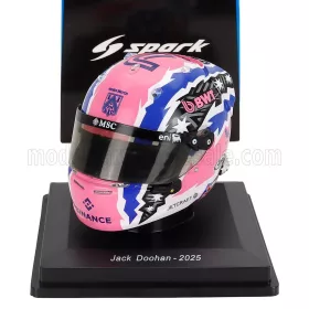   Spark - BELL HELMET  CASCO HELMET F1 JACK DOOHAN TEAM BWT ALPINE N 7 SEASON 2025  WHITE BLUE PINK