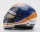 Spark - ARAI HELMET CASCO HELMET KYLE LARSON TEAM ARROWS McLAREN H1100 NASCAR CUP SERIES SEASON 2024 BLUE ORANGE WHITE
