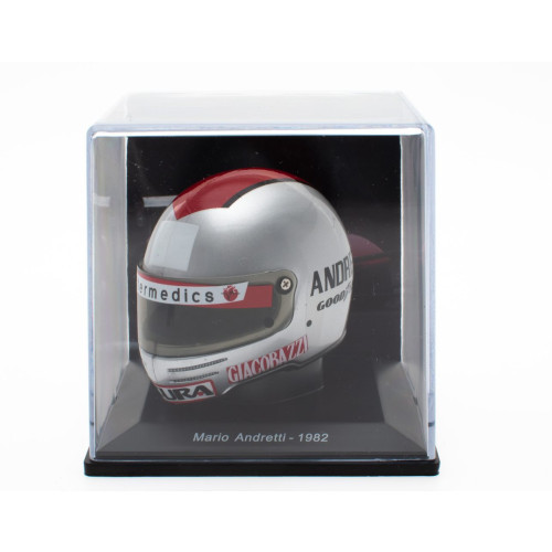 Sparkmodel - 1:5 Scale Model Of Helmet Of Mario Andretti - 1982